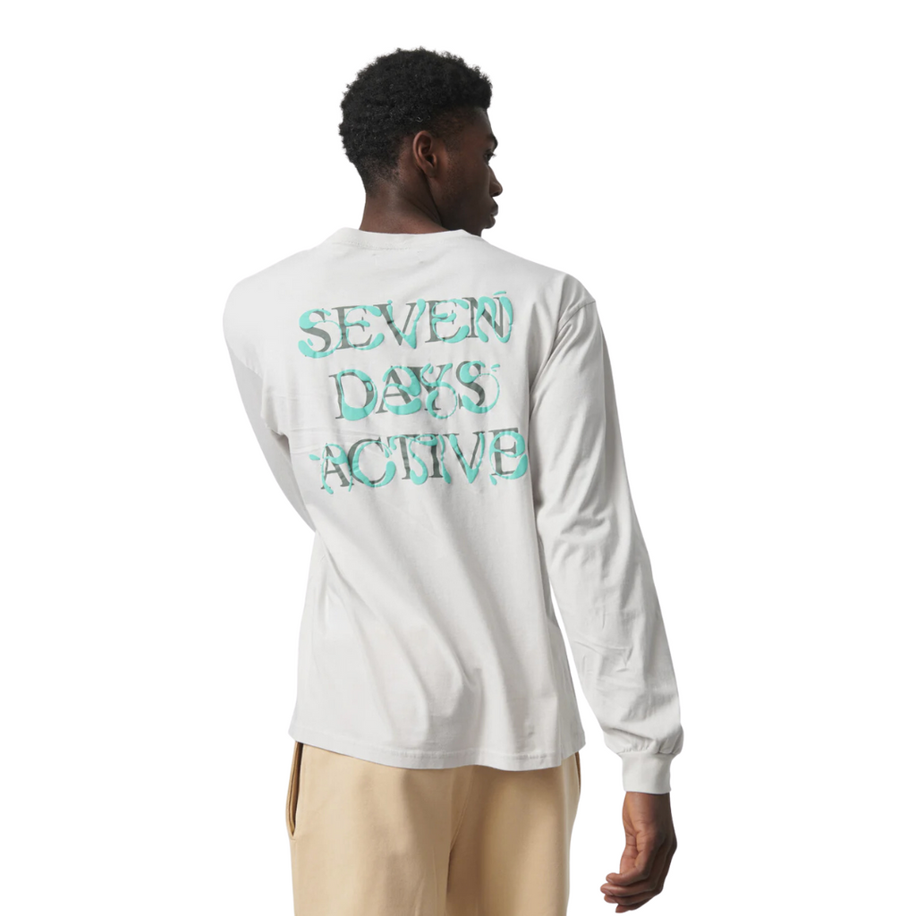7 Days Active Graphic Long Sleeve Tee