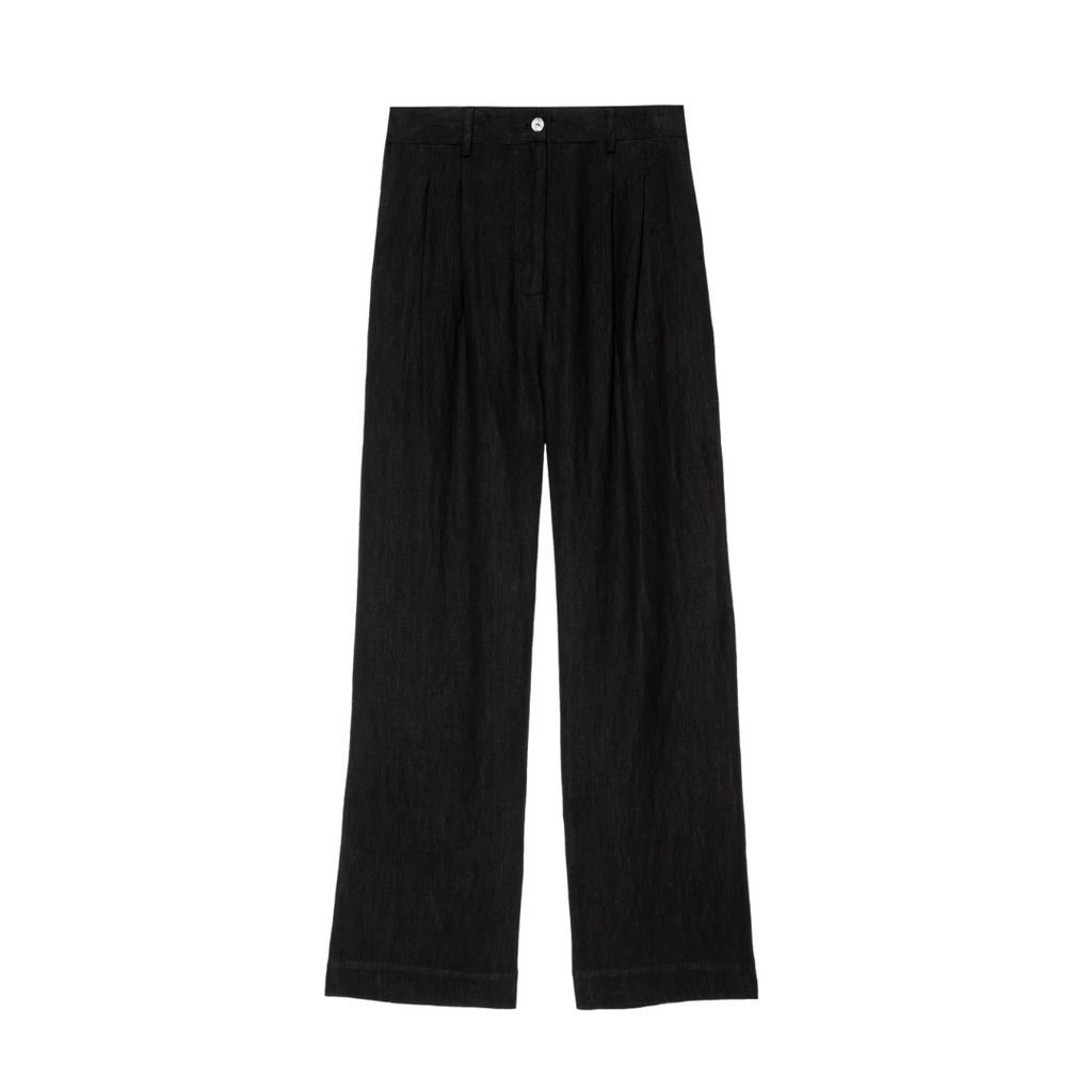 Donni Linen Pleated Pant